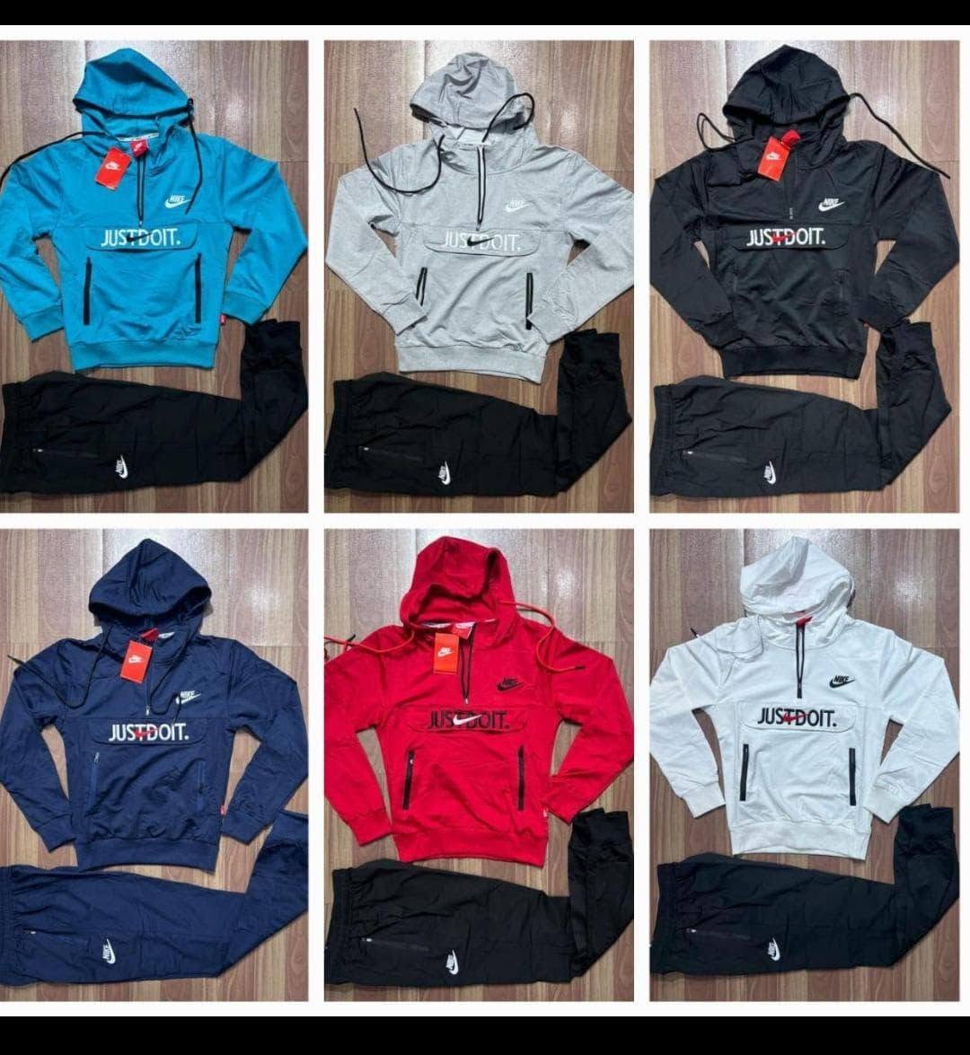 Collection of colourful hoodies